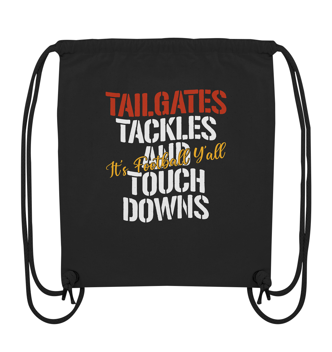 Tailgate Tackles - Organic Gym-Bag