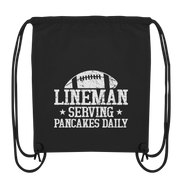 Lineman Serving Pancakes - Organic Gym Bag