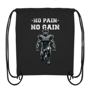 No Pain No Gain Metal - Organic Gym Bag