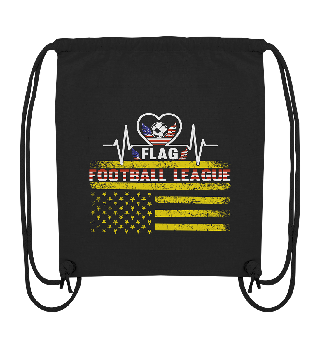Flag Football League - Organic Gym Bag