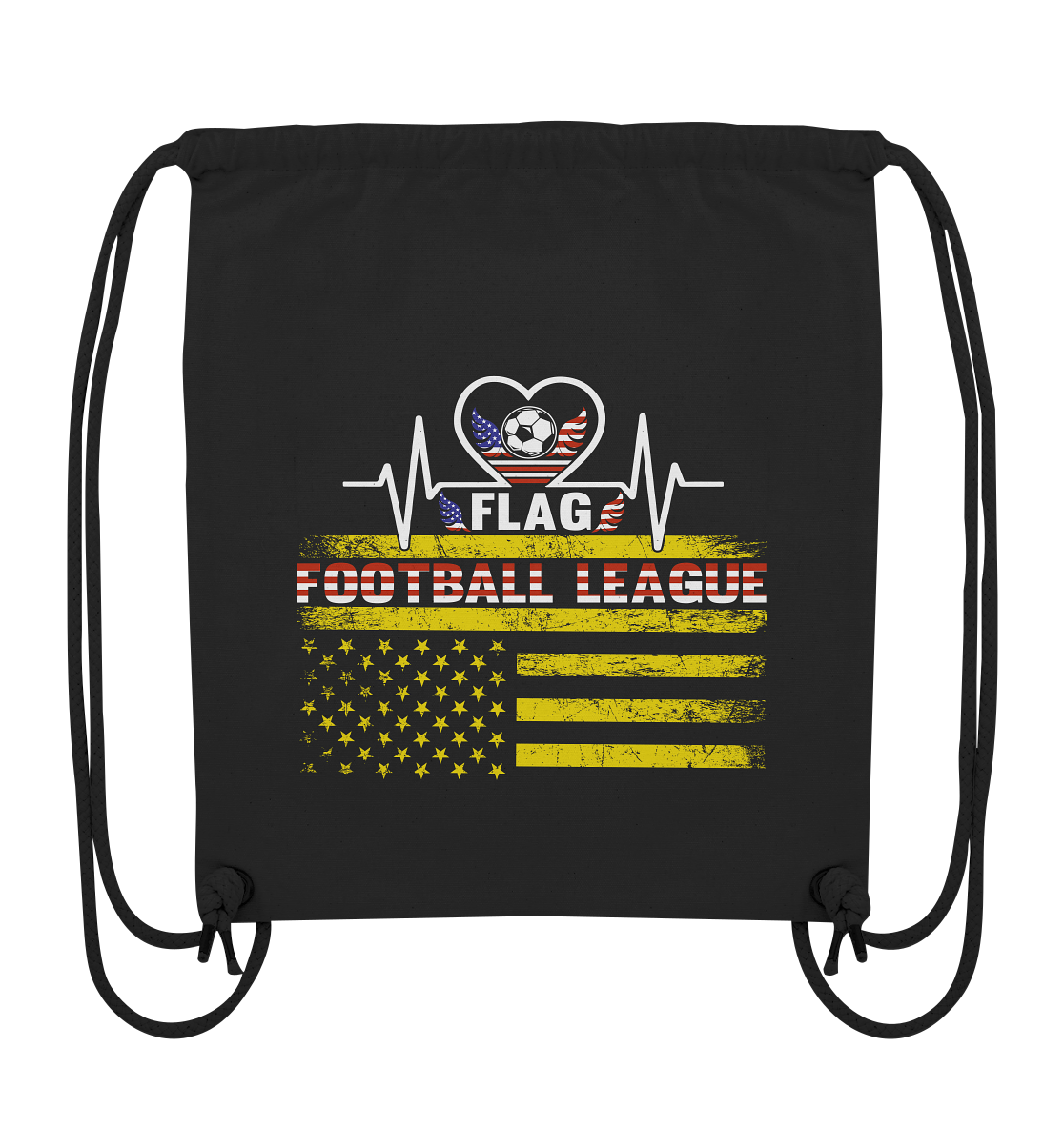 Flag Football League - Organic Gym Bag