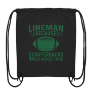 Lineman Heroes Green - Organic Gym Bag