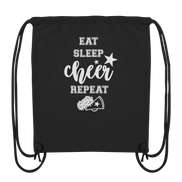 Eat Sleep Cheer - Organic Gym Bag