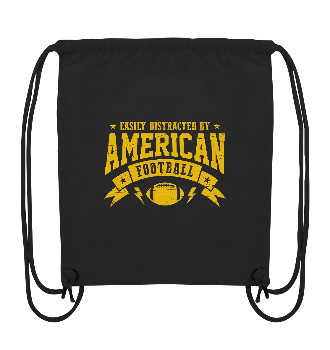 Easily Distracted - Organic Gym-Bag