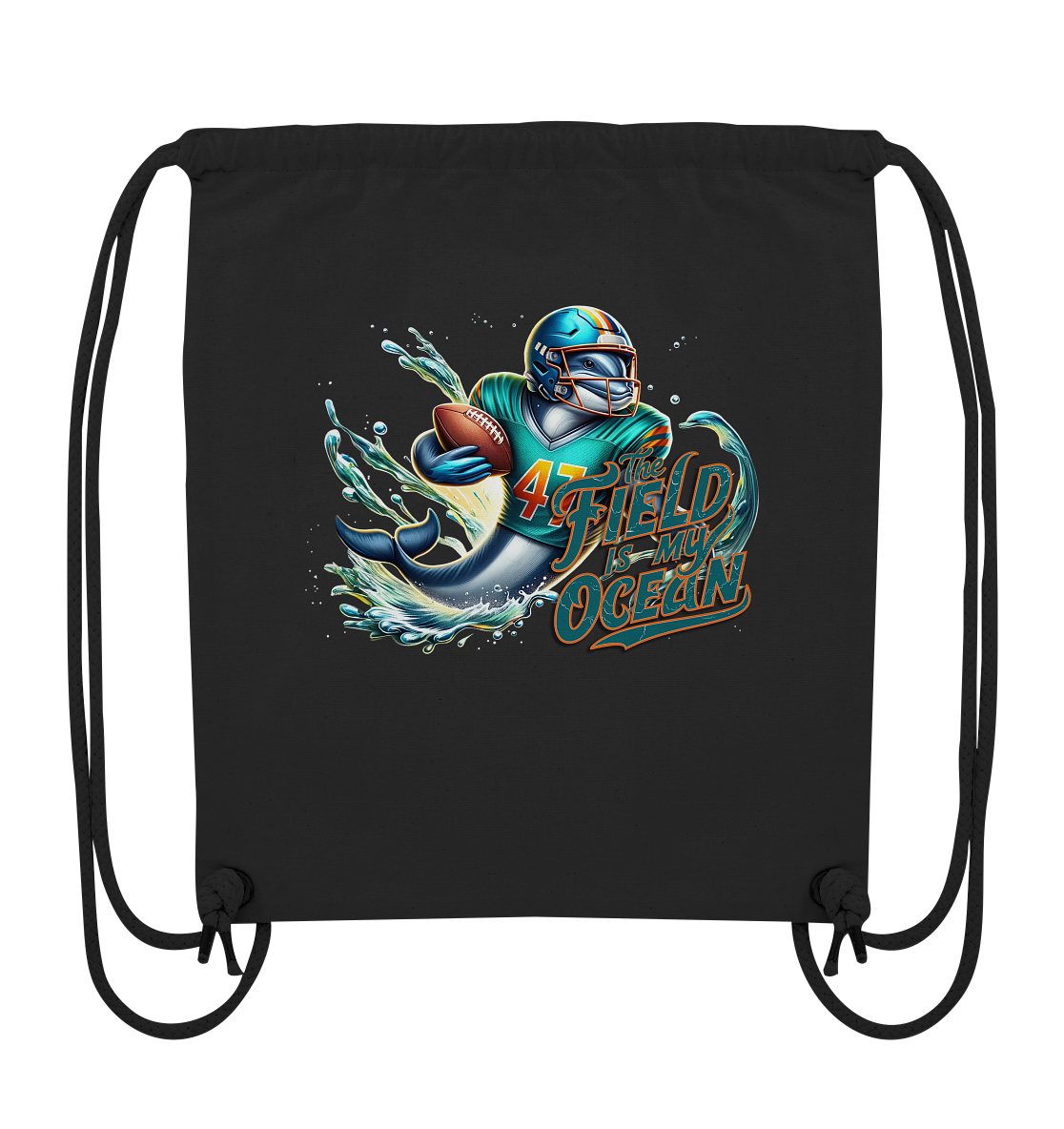 The Field is my Ocean - Organic Gym Bag