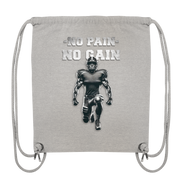 No Pain No Gain Metal - Organic Gym Bag