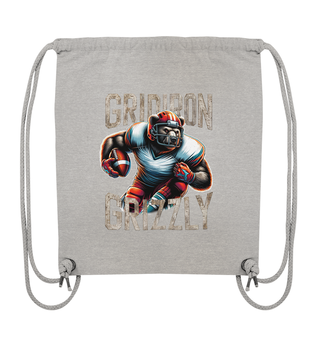 Gridiron Grizzly - Organic Gym Bag