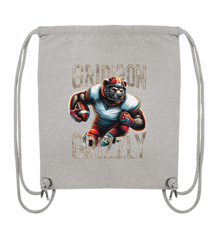 Gridiron Grizzly - Organic Gym-Bag