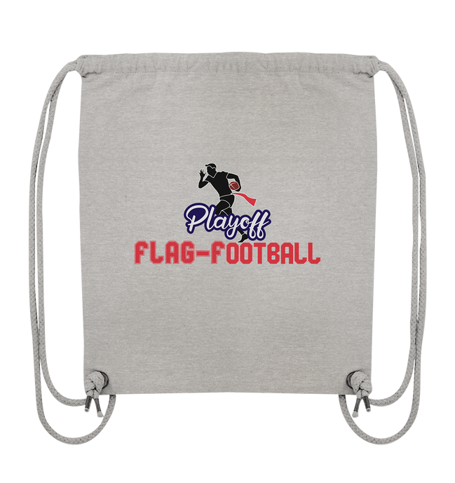 Playoff Flag Football  Men red - Organic Gym-Bag