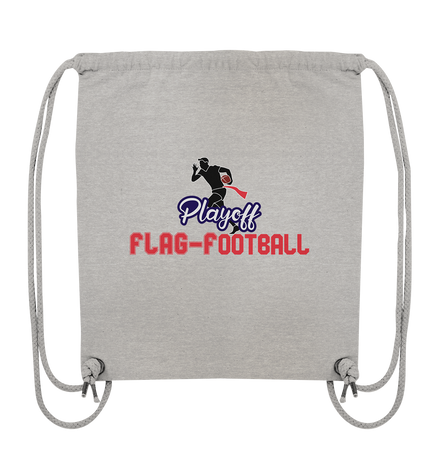 Playoff Flag Football  Men red - Organic Gym-Bag