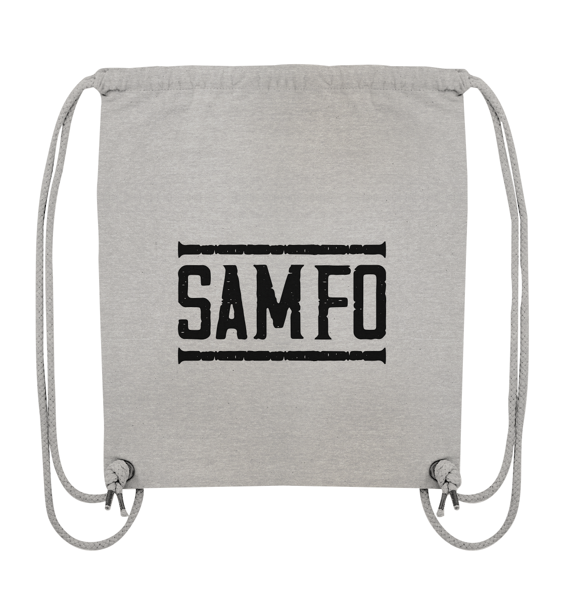 SAMFO black - Organic Gym-Bag