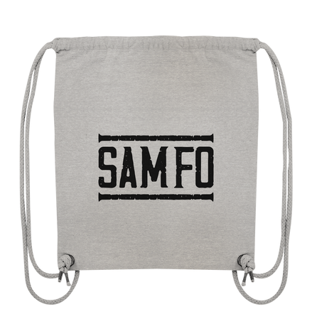 SAMFO black - Organic Gym-Bag