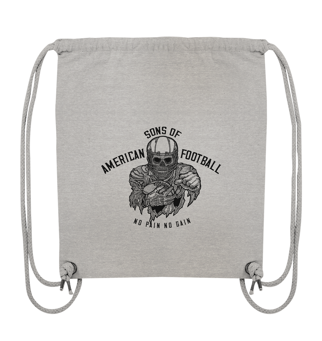SAMFO No Pain No Gain  - Organic Gym-Bag