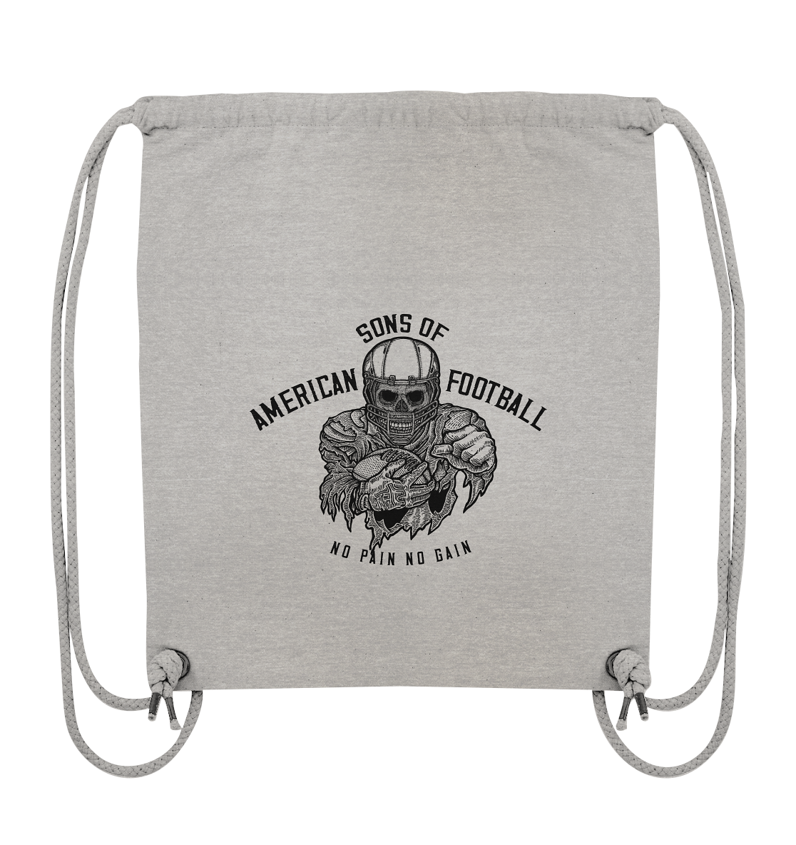 SAMFO No Pain No Gain  - Organic Gym-Bag