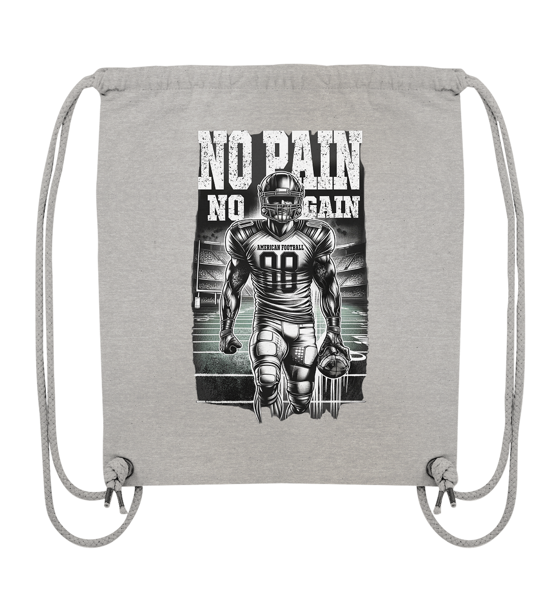 No Pain No Gain  - Organic Gym-Bag
