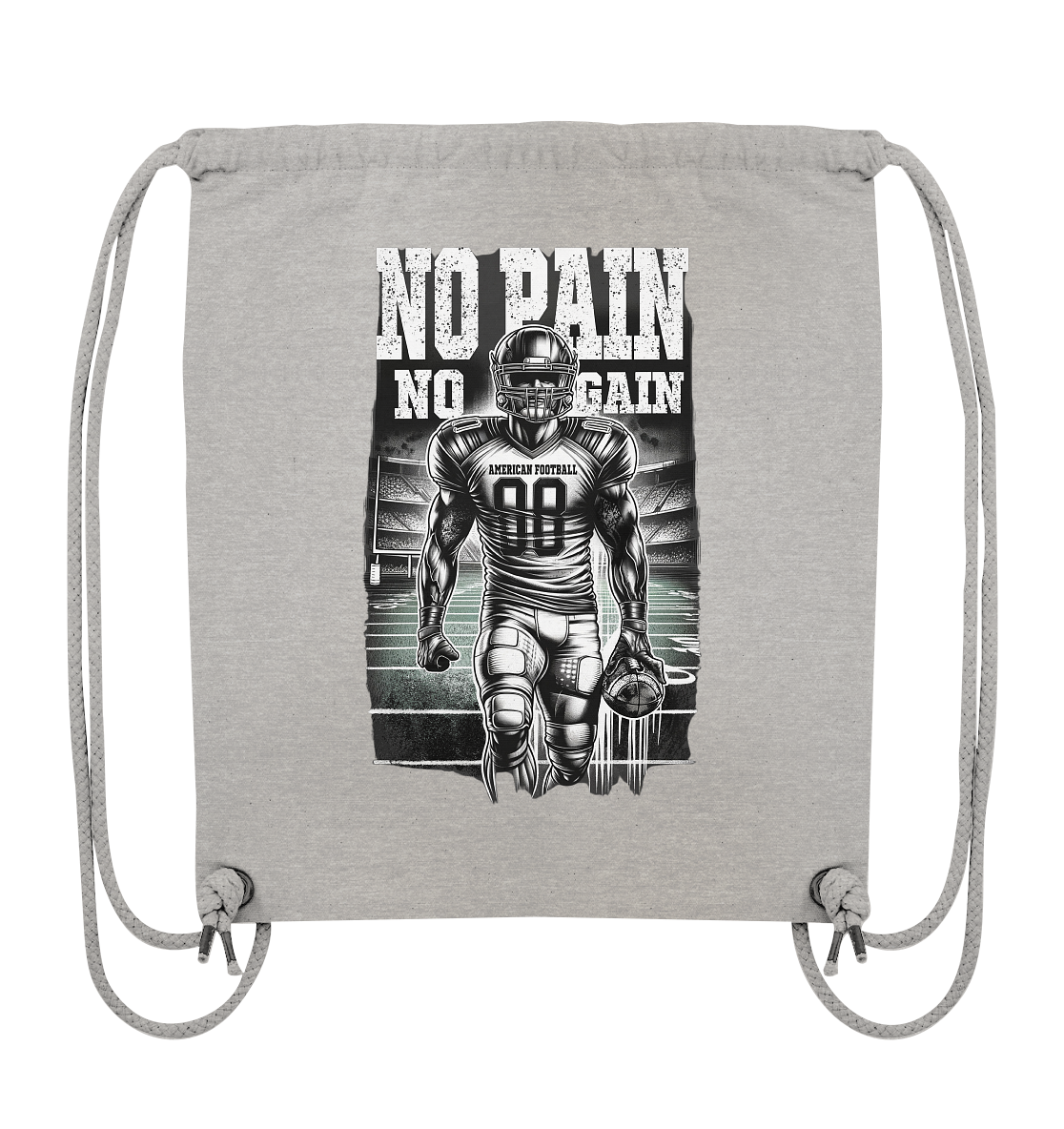 No Pain No Gain  - Organic Gym-Bag