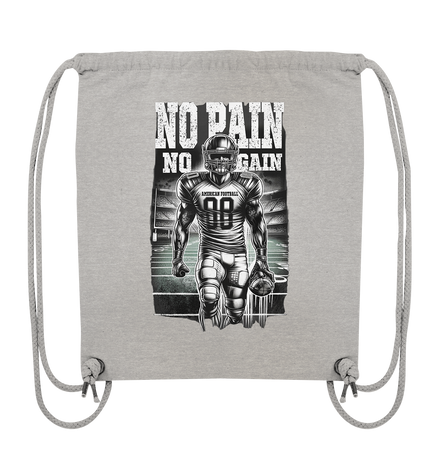 No Pain No Gain  - Organic Gym-Bag