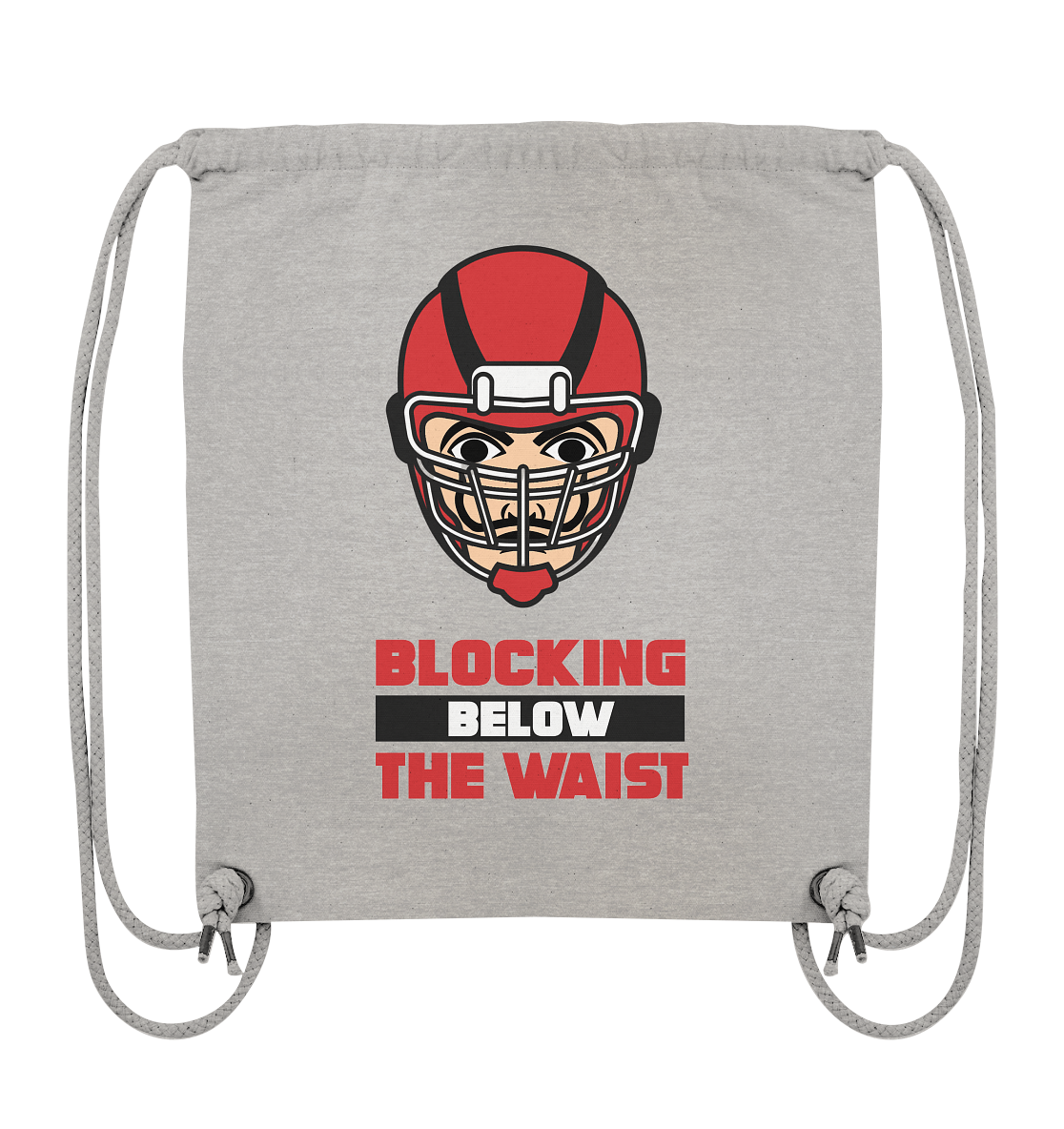 Blocking Below The Waist  - Organic Gym-Bag