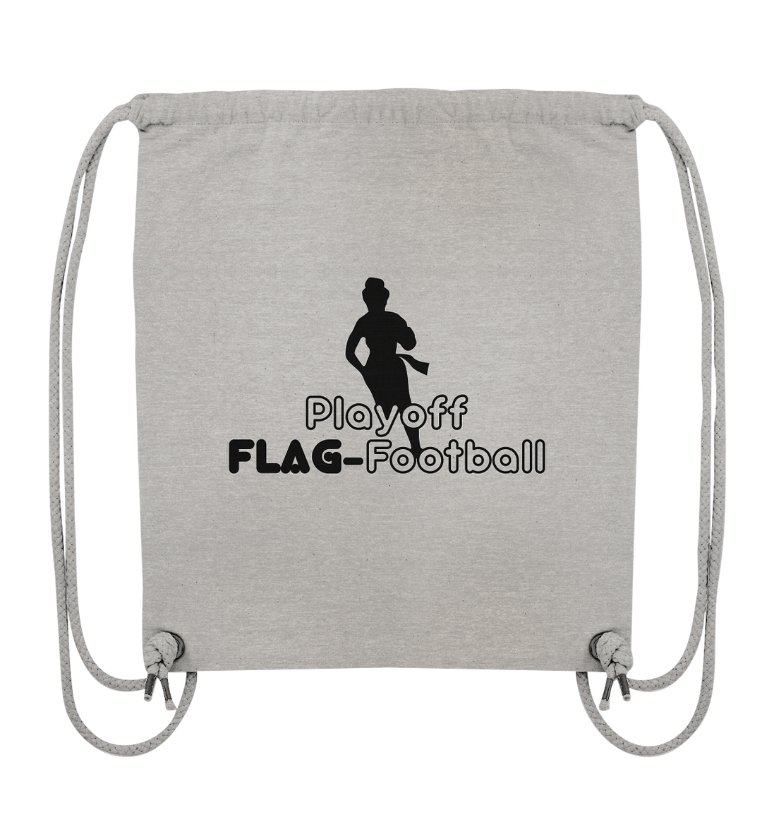 Playoff Flag Football  Women black  - Organic Gym-Bag