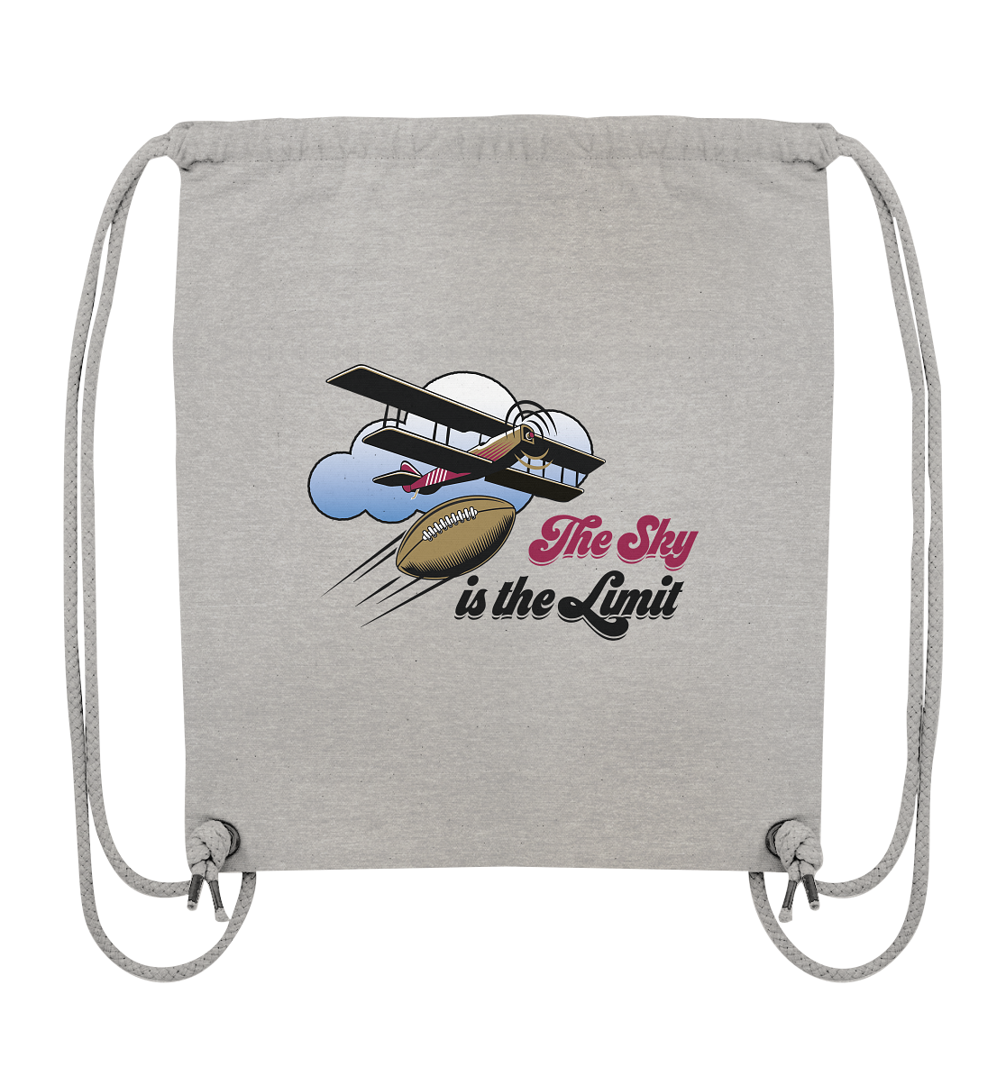 The Sky is the Limit - Organic Gym-Bag