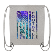 USA Football Flag  - Organic Gym-Bag