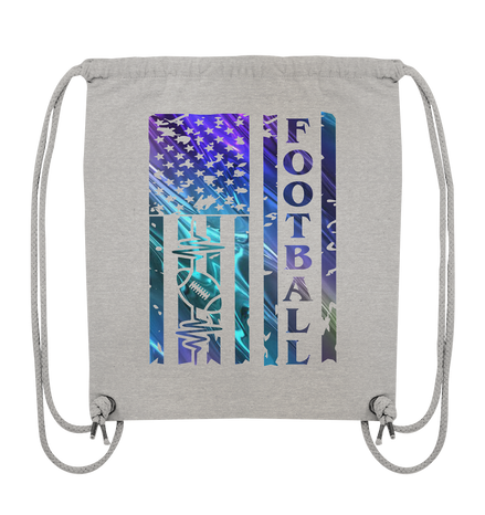 USA Football Flag  - Organic Gym-Bag