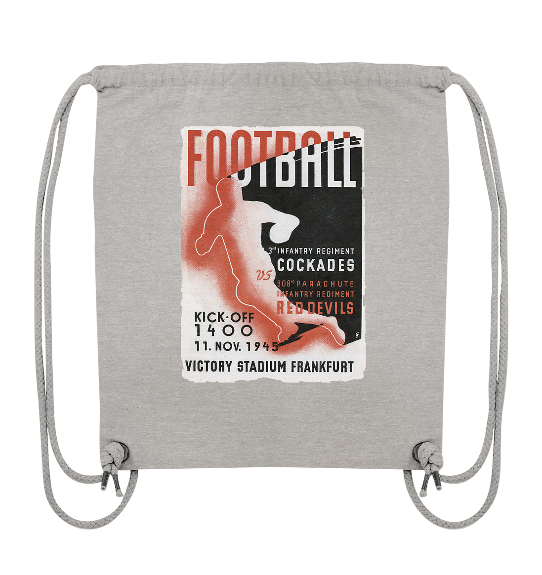 Red Devils Frankfurt 1945 - Organic Gym-Bag