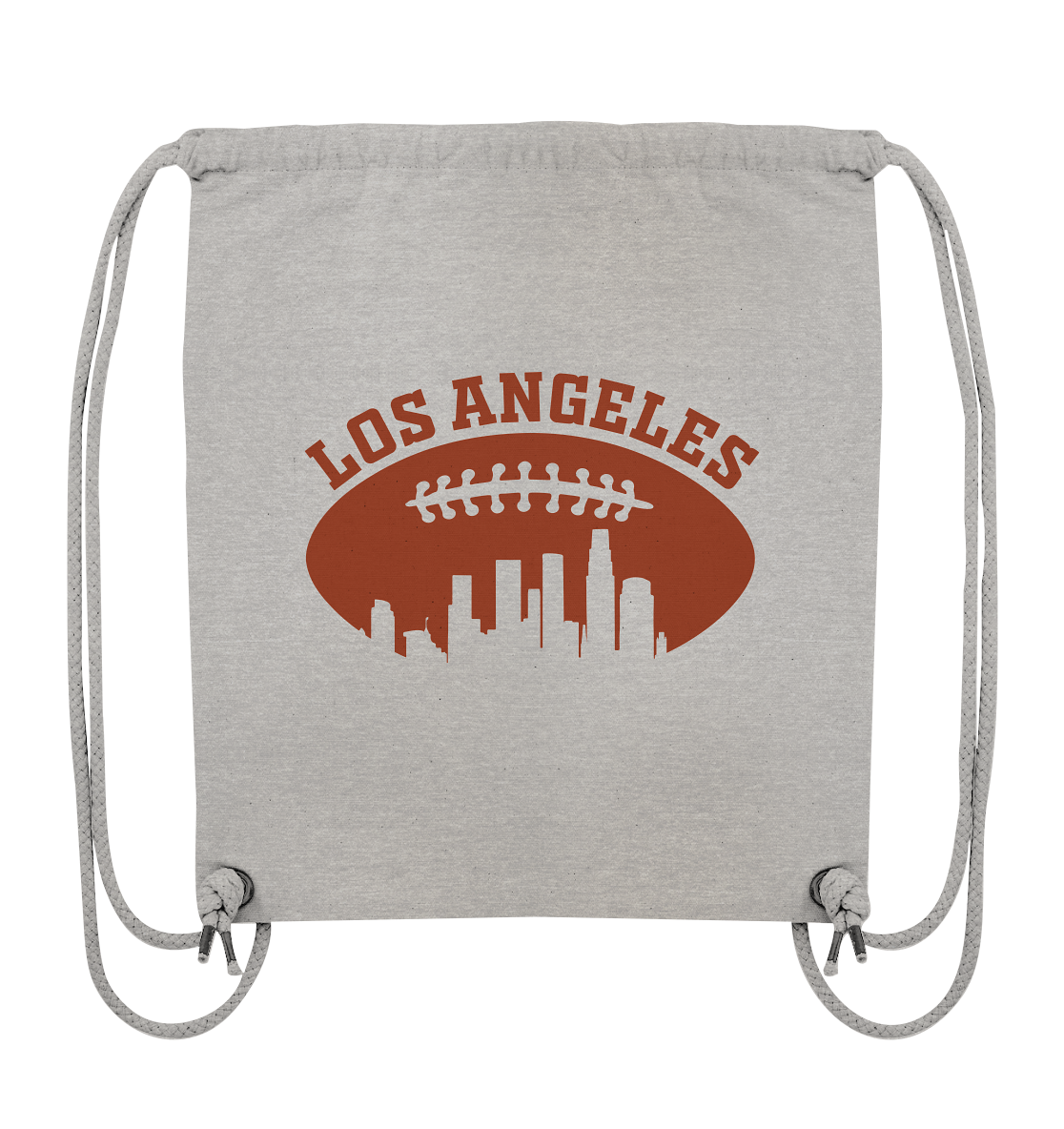 Los Angeles Football Silhouette - Organic Gym-Bag