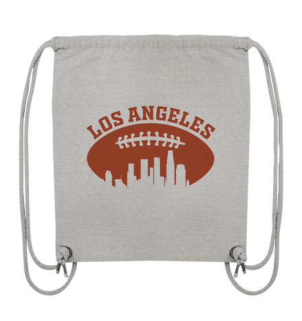 Los Angeles Football Silhouette - Organic Gym-Bag