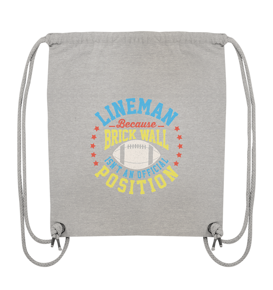 Lineman Brick Wall - Organic Gym-Bag
