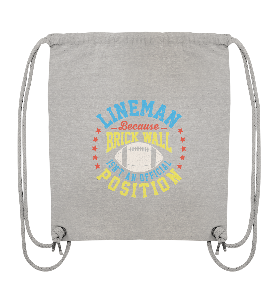 Lineman Brick Wall - Organic Gym-Bag