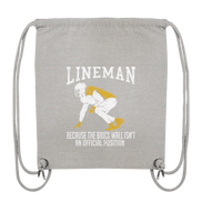 Lineman Heroes - Organic Gym-Bag