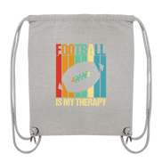 Football is my Therapy - Organic Gym-Bag