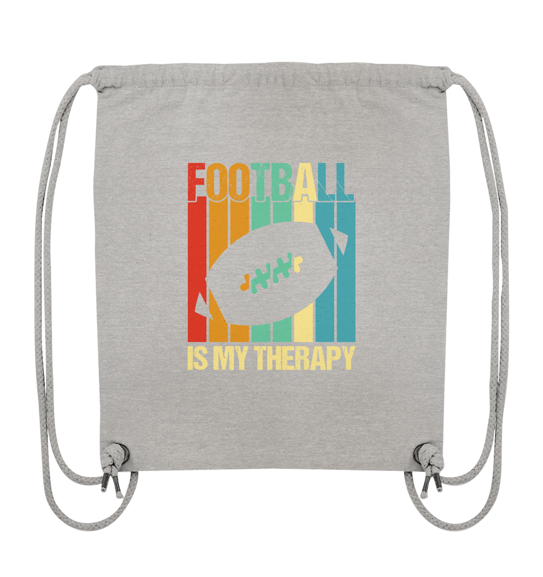 Football is my Therapy - Organic Gym-Bag