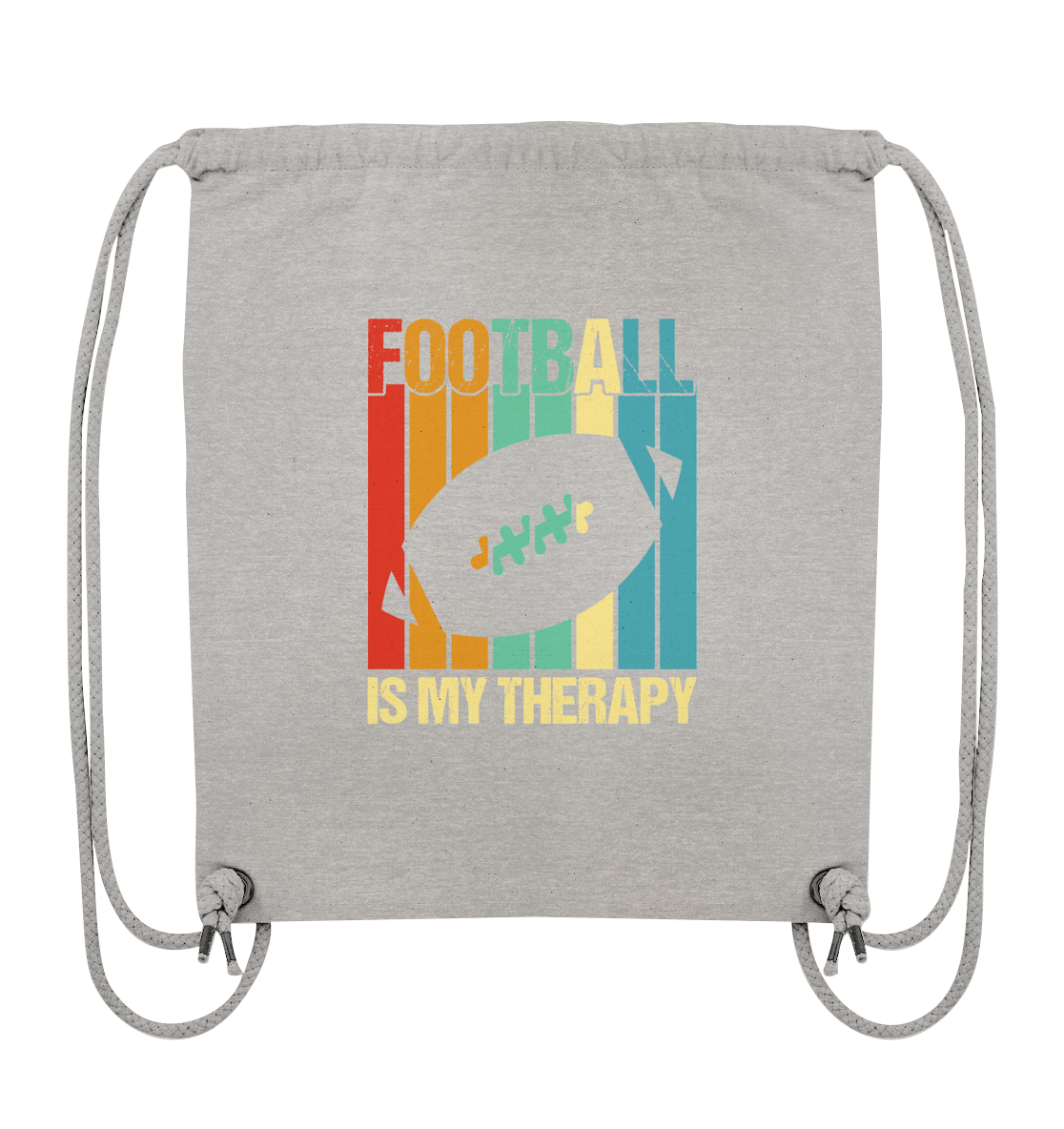 Football is my Therapy - Organic Gym-Bag