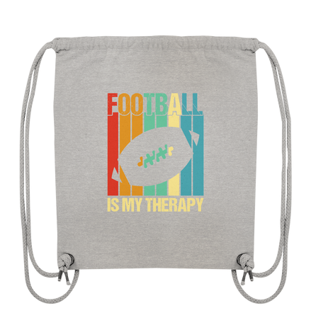 Football is my Therapy - Organic Gym-Bag