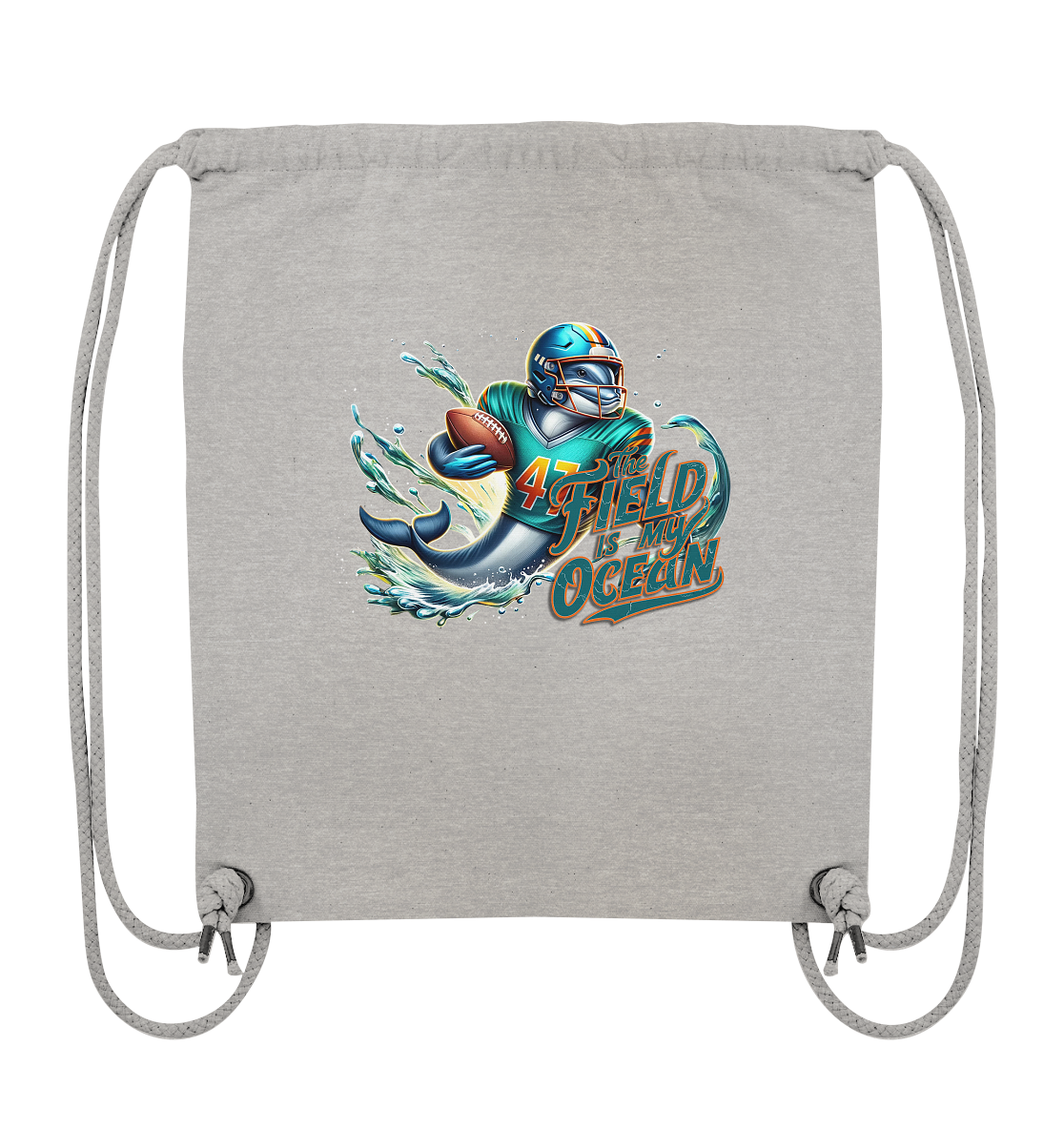 Dolphin - Organic Gym Bag