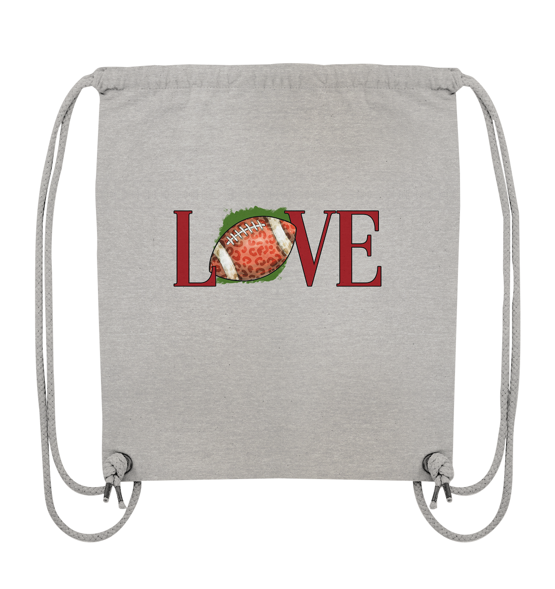 Football Love - Organic Gym Bag