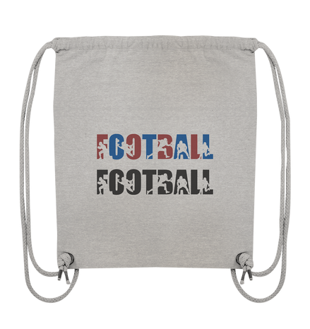 Football Silhouette - Organic Gym-Bag