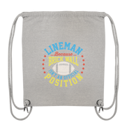 Lineman Brick Wall - Organic Gym-Bag
