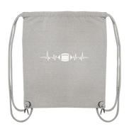Football Heartbeat - Organic Gym Bag