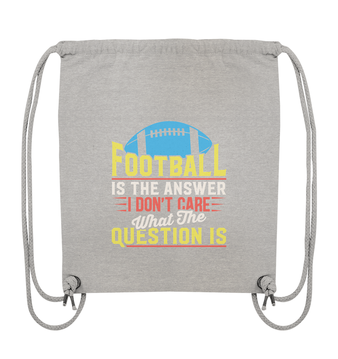 Football is the Answer - Organic Gym-Bag