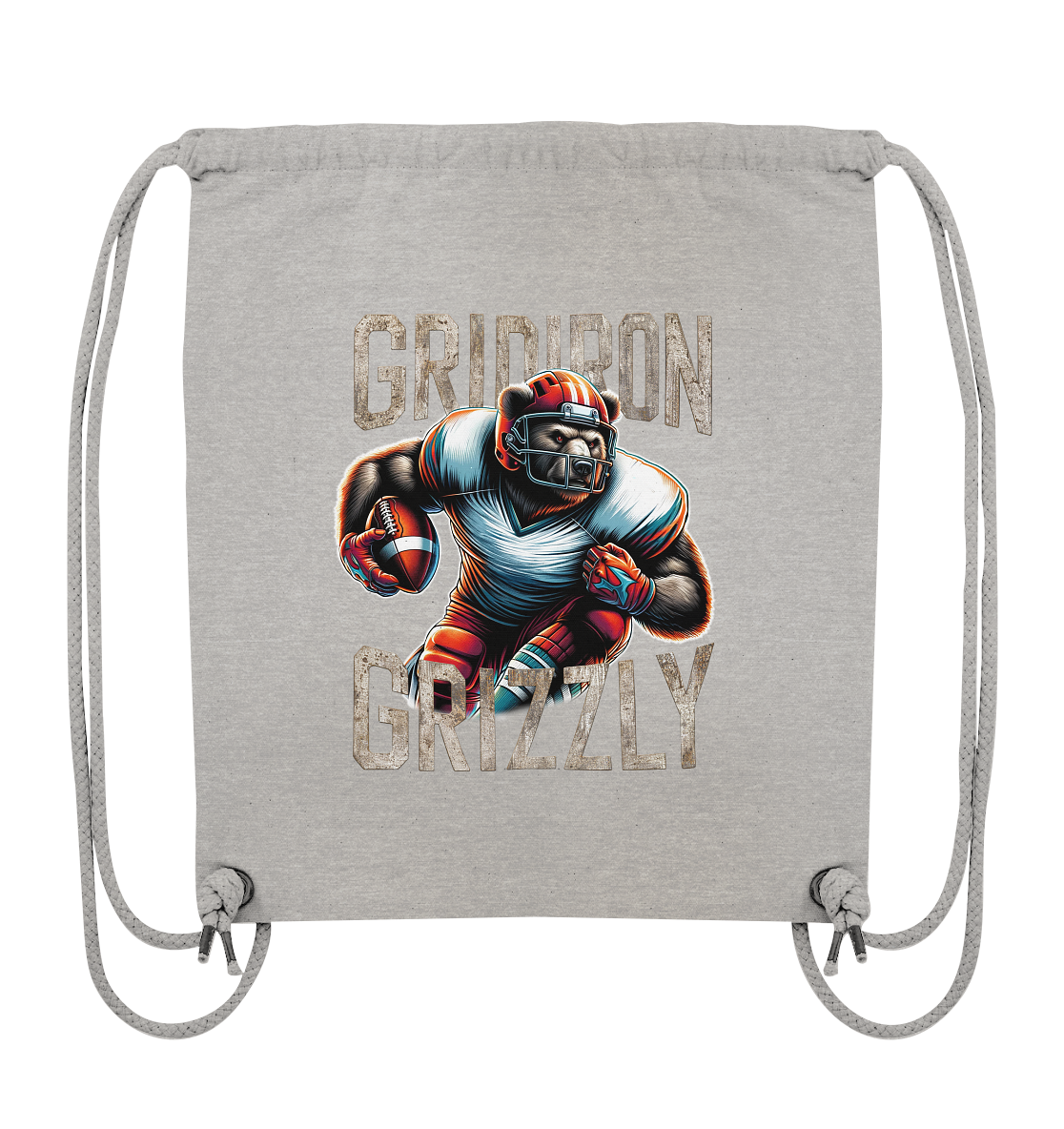Gridiron Grizzly - Organic Gym Bag