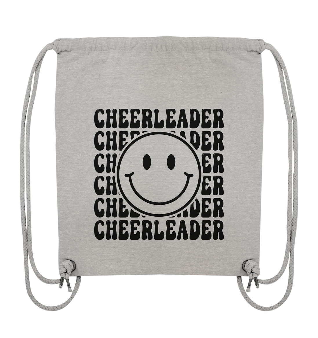 Cheerleader Smiley - Organic Gym-Bag