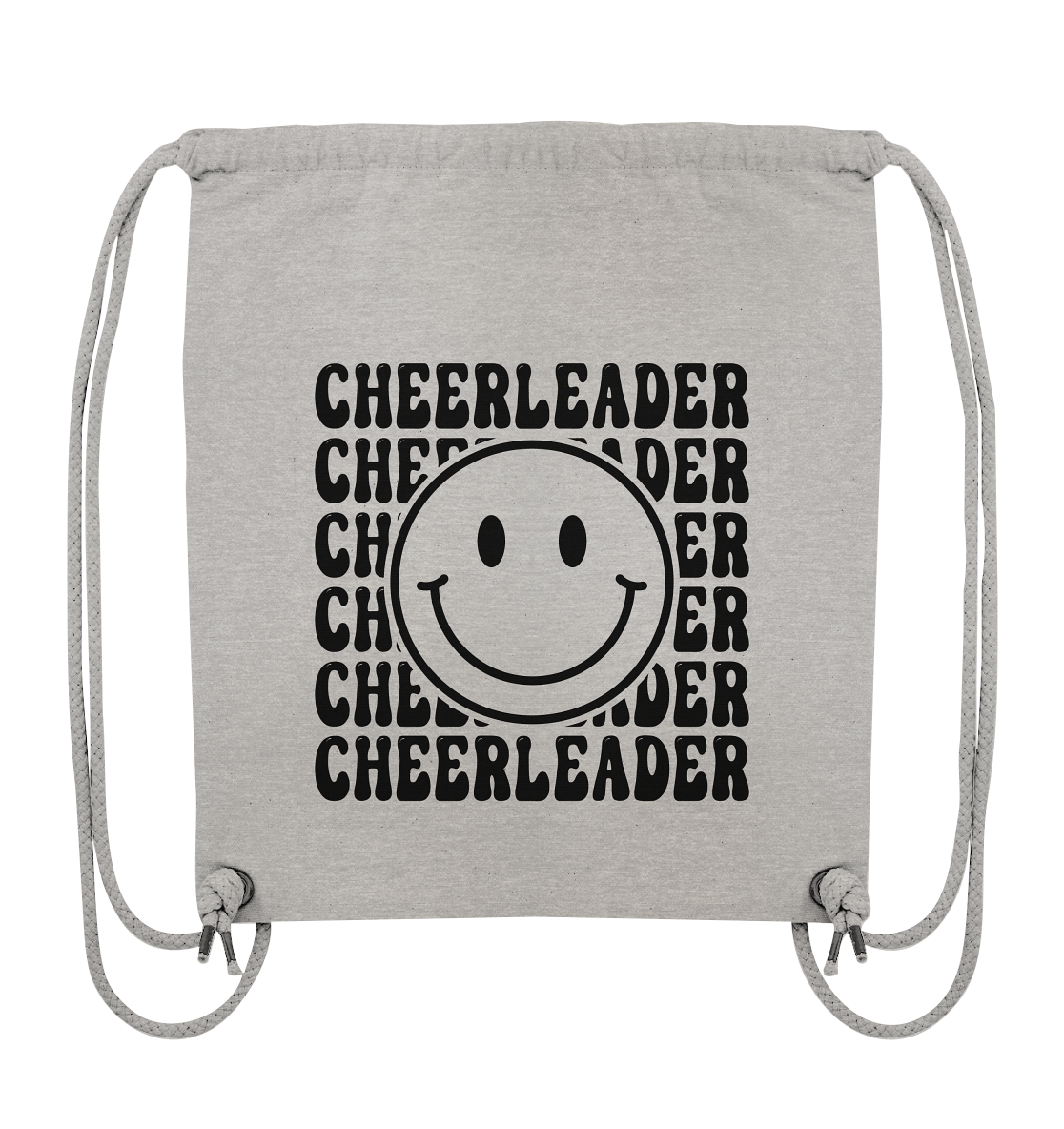 Cheerleader Smiley - Organic Gym-Bag