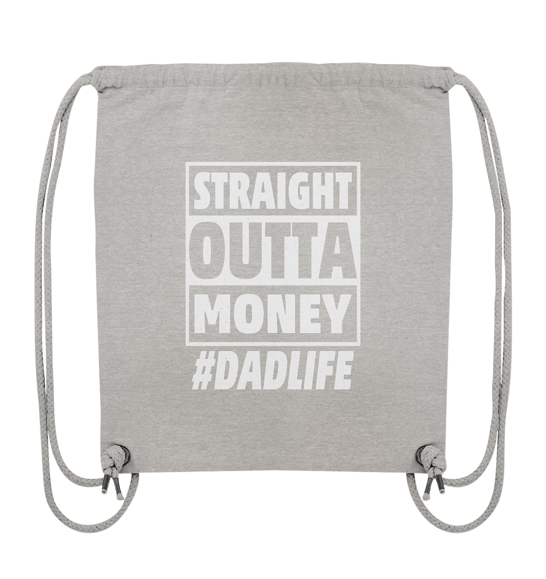 Straight Outta Money - Organic Gym-Bag