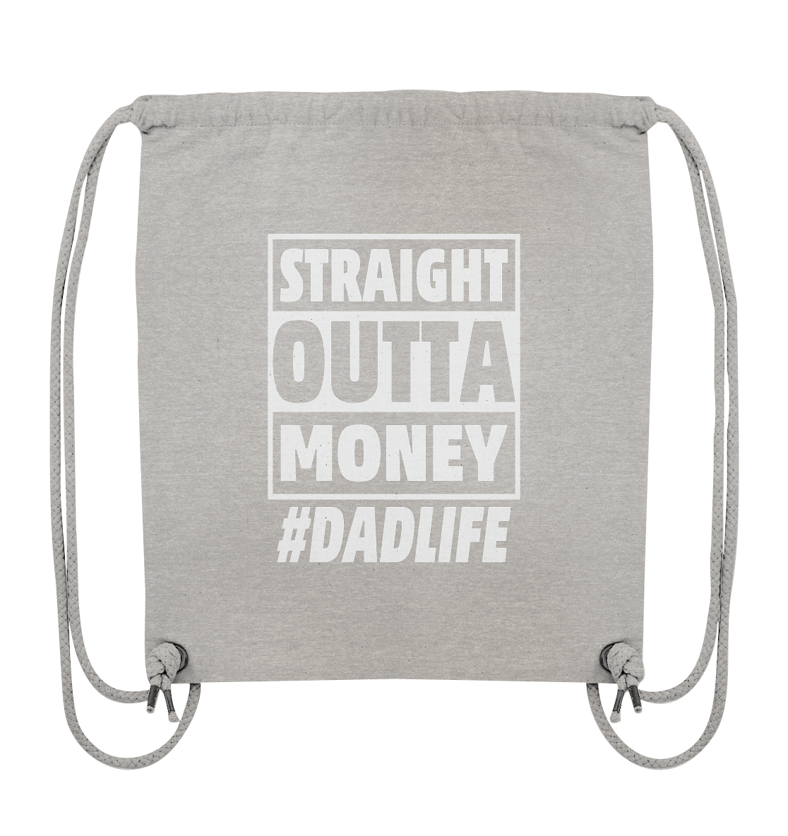 Straight Outta Money - Organic Gym-Bag