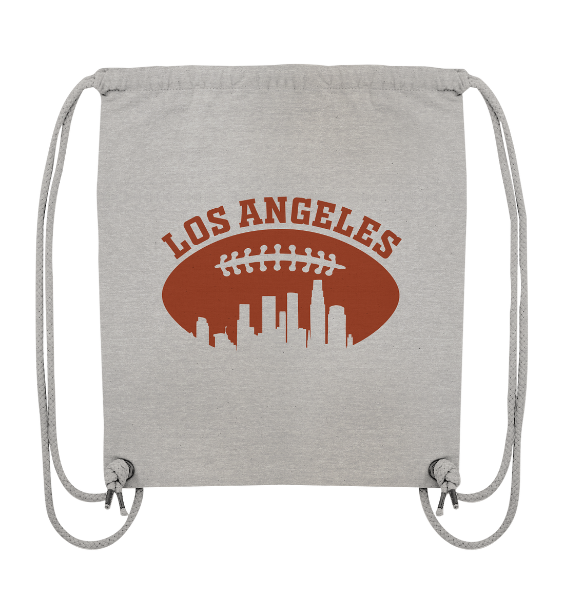 Los Angeles Football Silhouette - Organic Gym-Bag