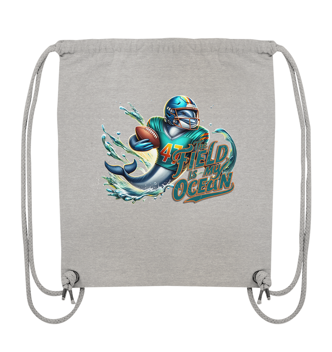 The Field is my Ocean - Organic Gym Bag