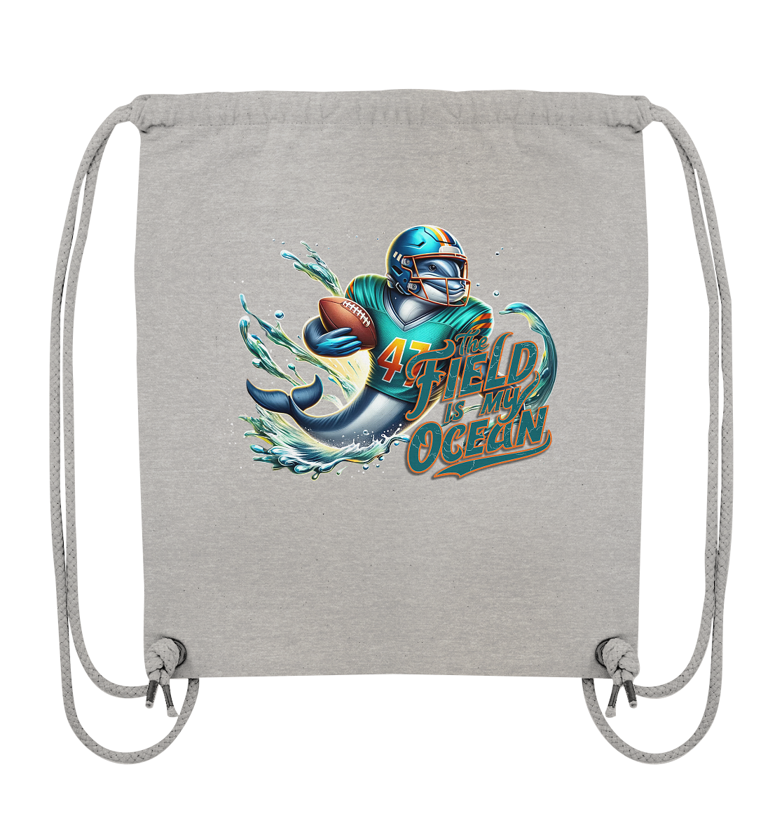 The Field is my Ocean - Organic Gym Bag